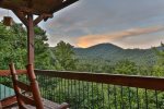 Views from private deck off of bedroom